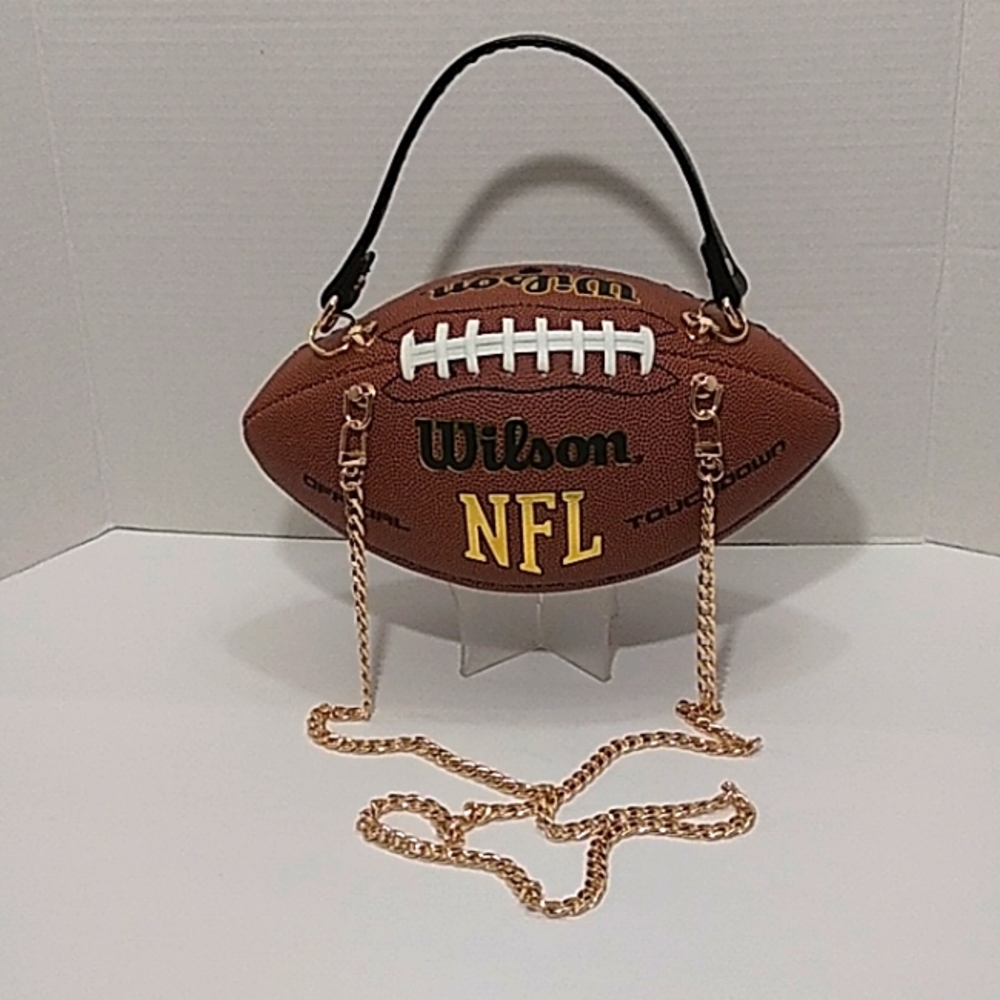 HANDMADE Football Purse 🏈